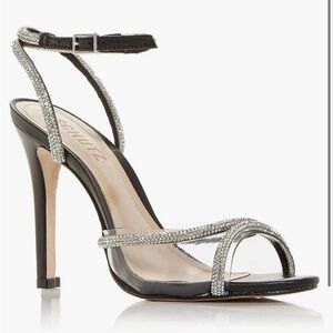 NEW schutz louise sandal heel in black size 9